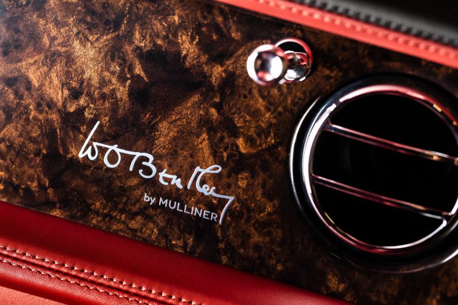 Детали интерьера Bentley Mulsanne W.O. Edition by Mulliner 2018 года  (фото 9 из 9)